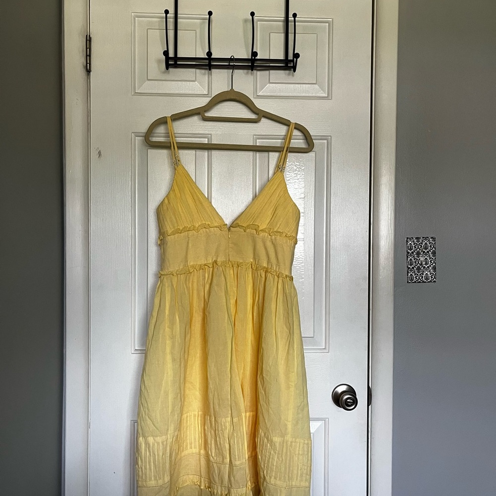 Nordstrom Yellow Sleeveless Dress